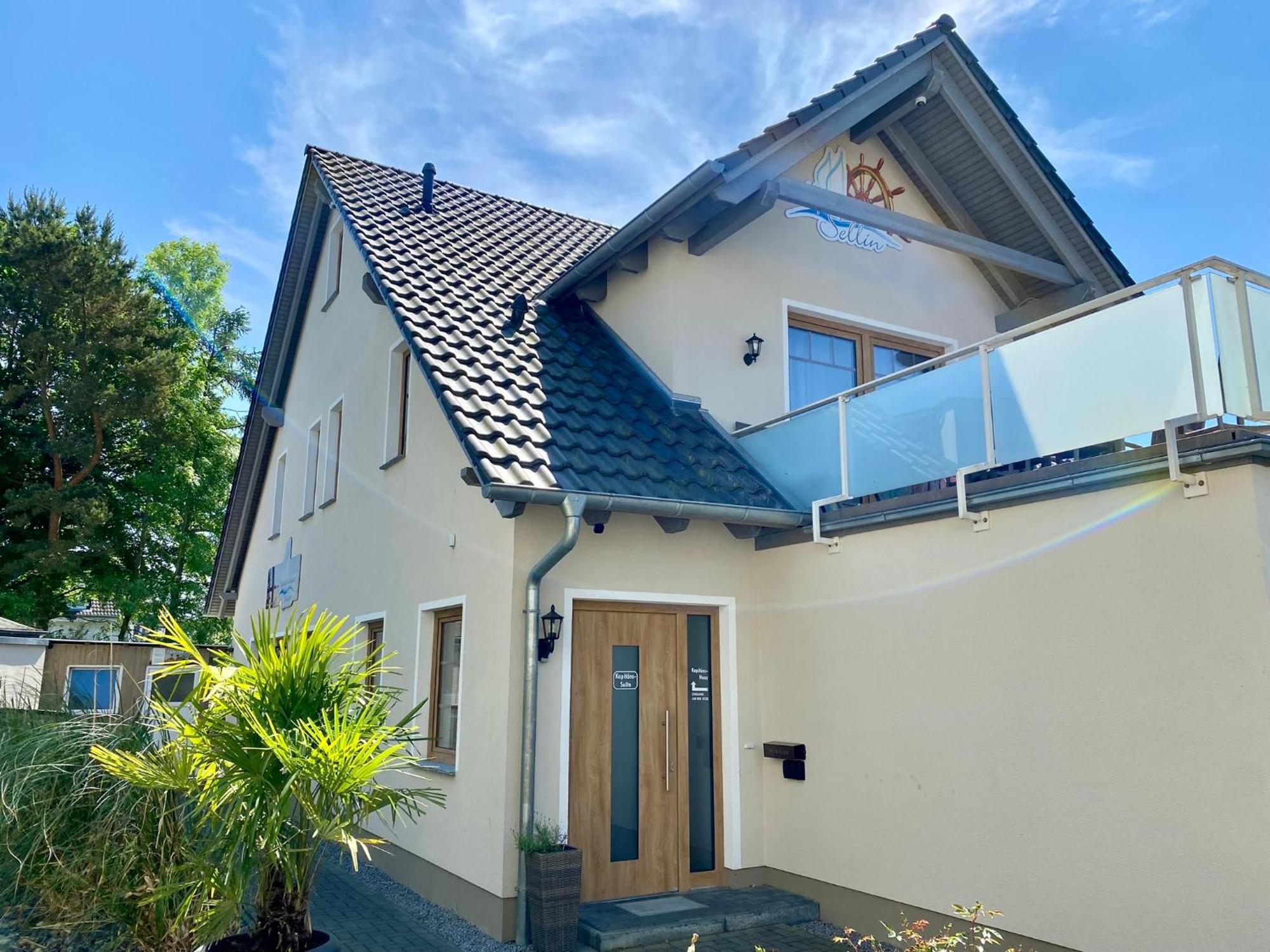 Kapitaenshaus Sellin Mit Sauna Und Kamin Esterno foto