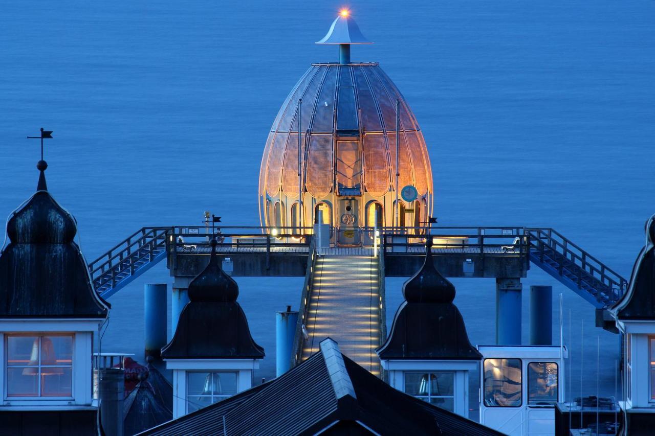 Kapitaenshaus Sellin Mit Sauna Und Kamin Esterno foto