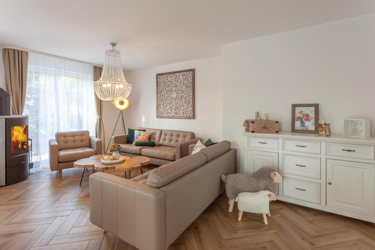 Kapitaenshaus Sellin Mit Sauna Und Kamin Esterno foto